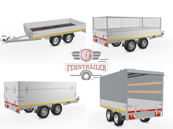 Eduard 3015 -GD- Hochlader, Bordwände 30cm -700kg- Lfh: 72cm -155/80R13